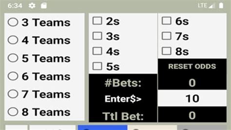 round robin bet calculator